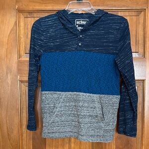 Urban Pipeline Navy and Heathered Gray Hoodie